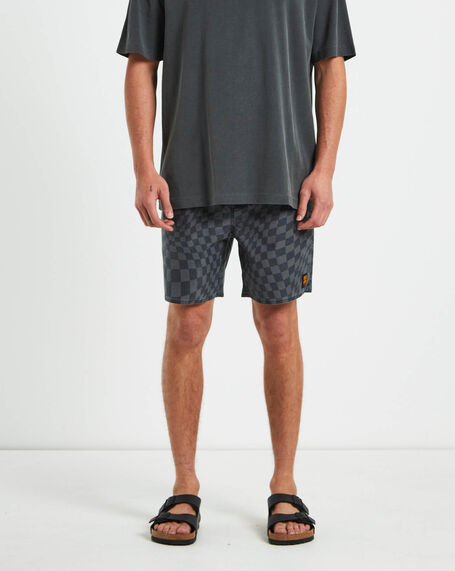 Tripped Out Boardshorts in Black