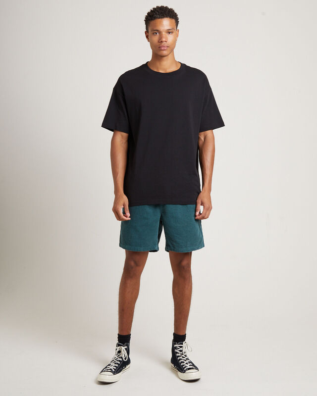 Bedford Cord Shorts in Teal, hi-res image number null