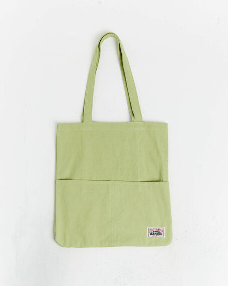 Workwear Tote Bag in Green