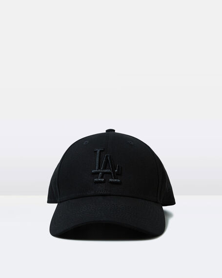 9forty Los Angeles Dodgers Curvepeak Cap Black
