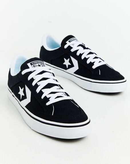 Tobin Canvas Ox Sneakers Black/White