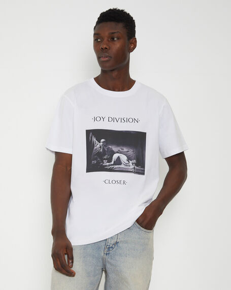 Joy Division Closer Band T-Shirt in White
