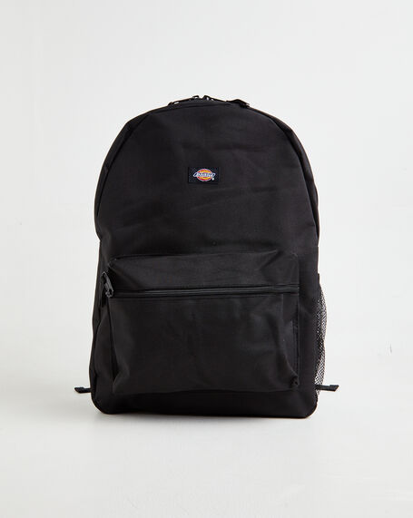 Classic Label Backpack in Black