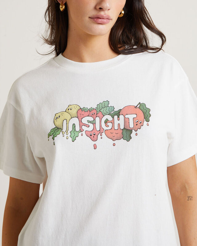 Tutti Frutti Boyfriend T-Shirt in Vintage White, hi-res