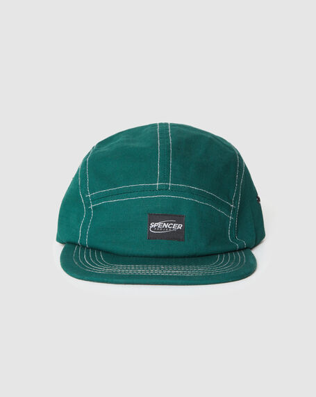 Nitro Panel Cap in Forest Green