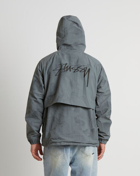 Stussy Wave Dye Jacket in Grey