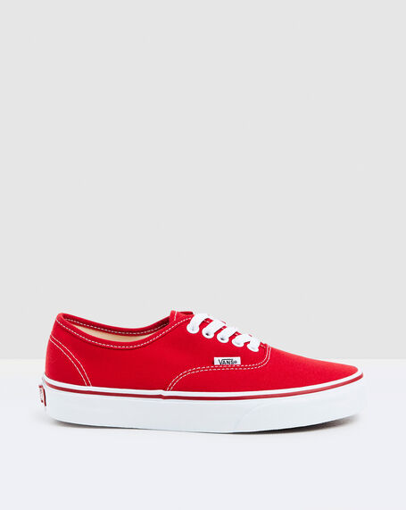 Authentic Sneakers Red