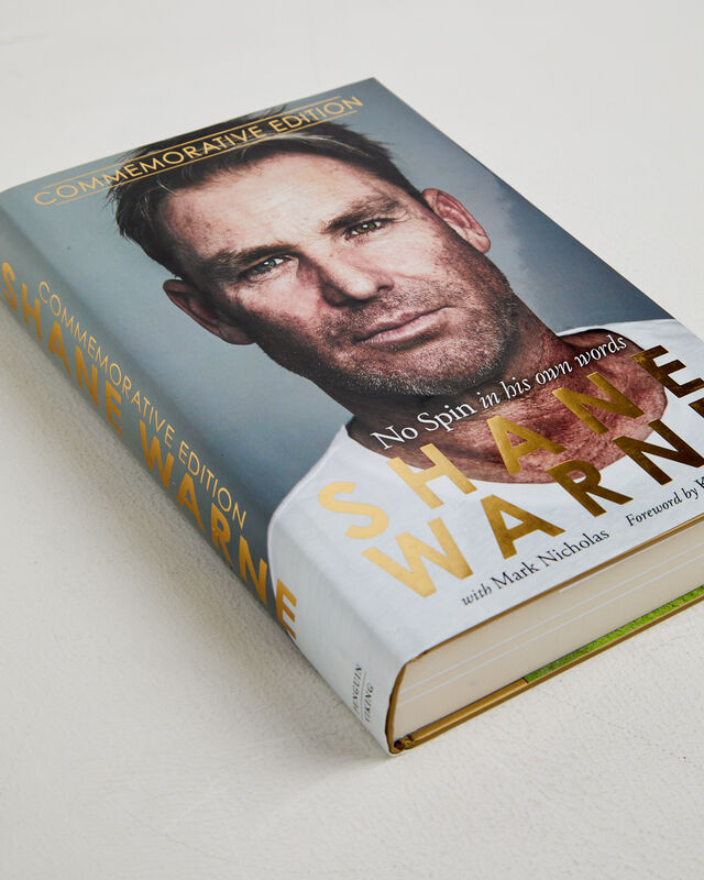 No Spin: The Autobigraphy of Shane Warne (Commemorative Edition), hi-res image number null