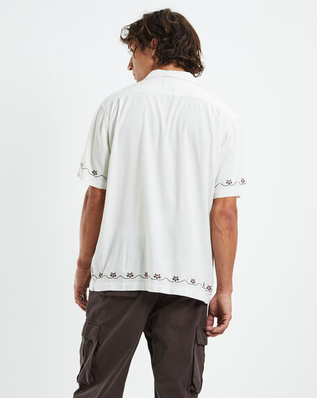 Natives Short Sleeve Resort Shirt Off White