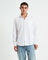 Grover Long Sleeve Linen Shirt White