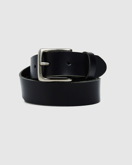 Everyday Australian Made Leather Belt Black