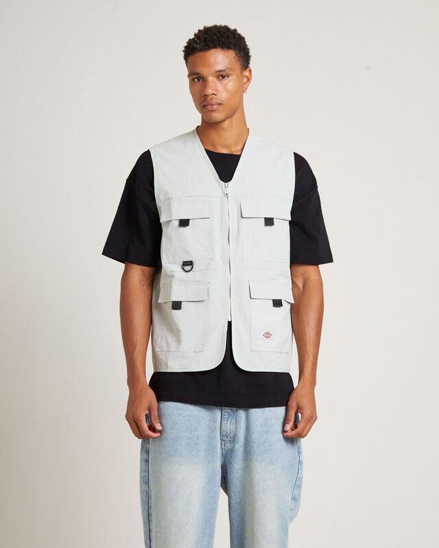 Angleton Vest in Pebble Grey, hi-res image number null