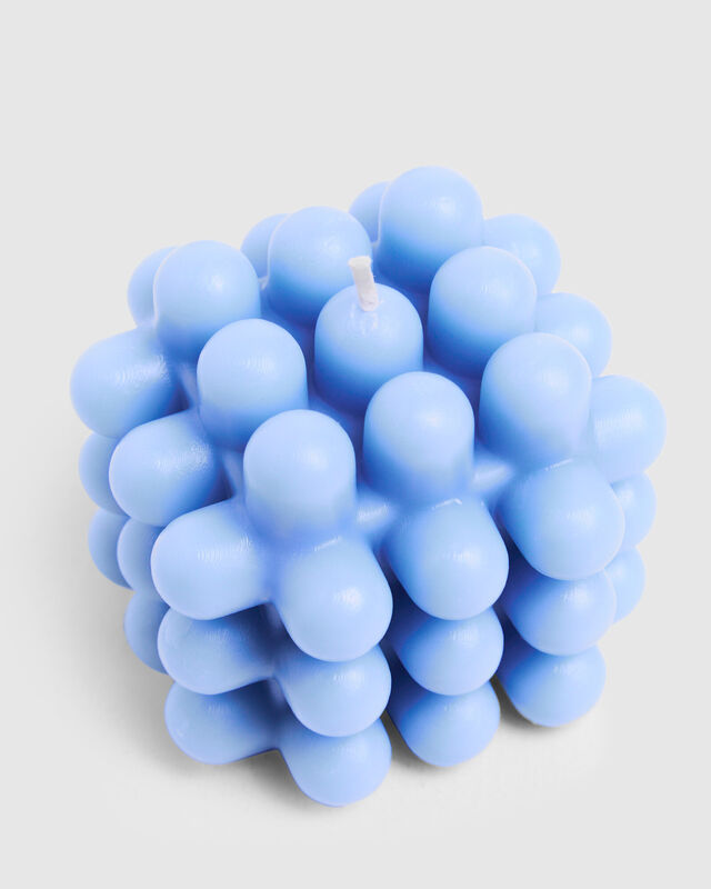 Bubble Candle Blue Marshmallow, hi-res image number null