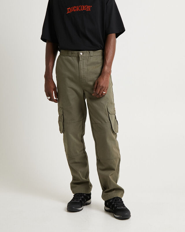 85-283 Cargo Canvas Pants Khaki, hi-res image number null