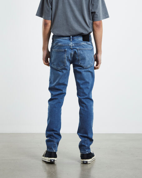 Ray Tapered Slim Jeans Descend Blue