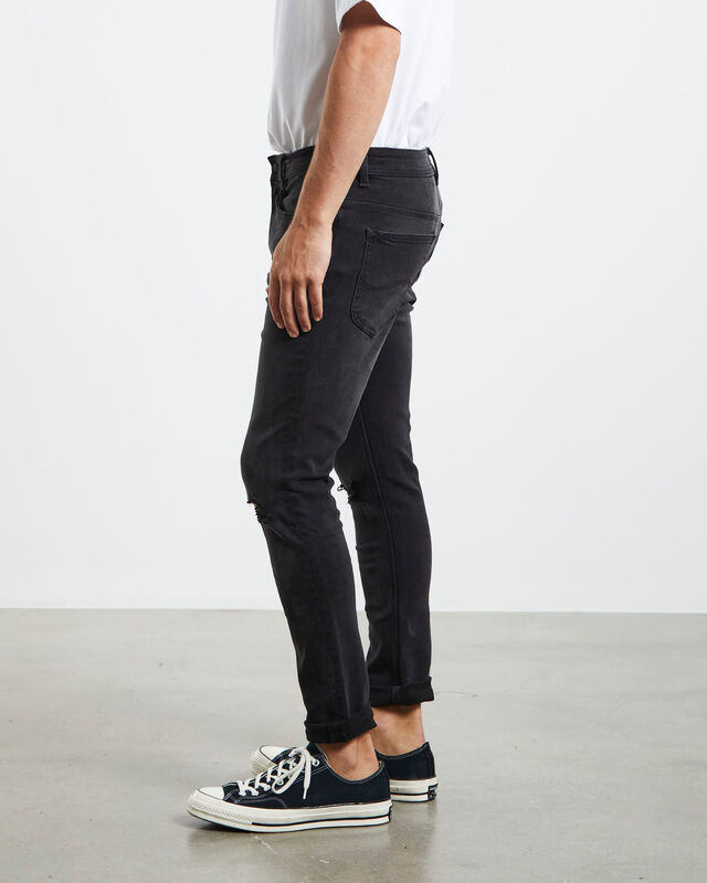 Z-One Skinny Jeans Delta Fade Black, hi-res image number null