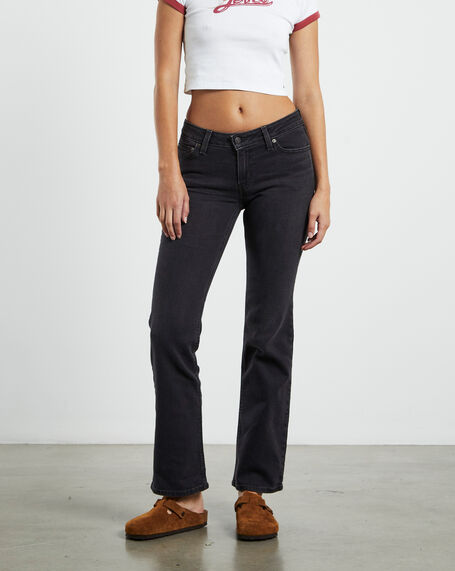 Super Low Boot Jeans First Or Last Black