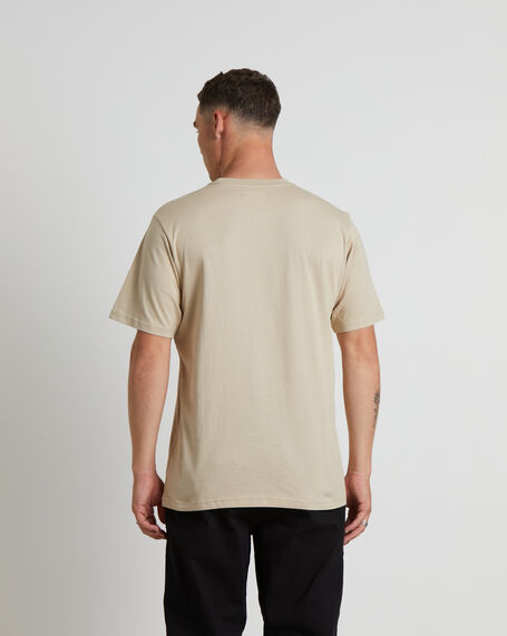 Basic Logo Short Sleeve T-Shirt in Ancient Fossil