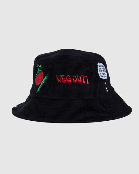 Masugary Fruit Bucket Hat Black