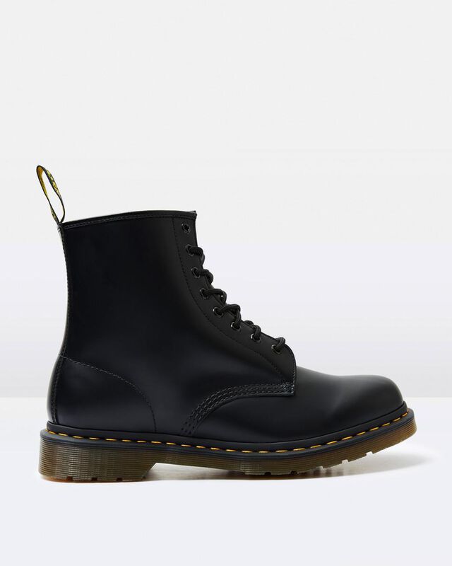 1460 8 Eye Smooth Boots Black, hi-res image number null
