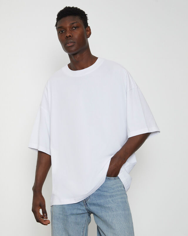 OG Oversized T-Shirt in White, hi-res image number null