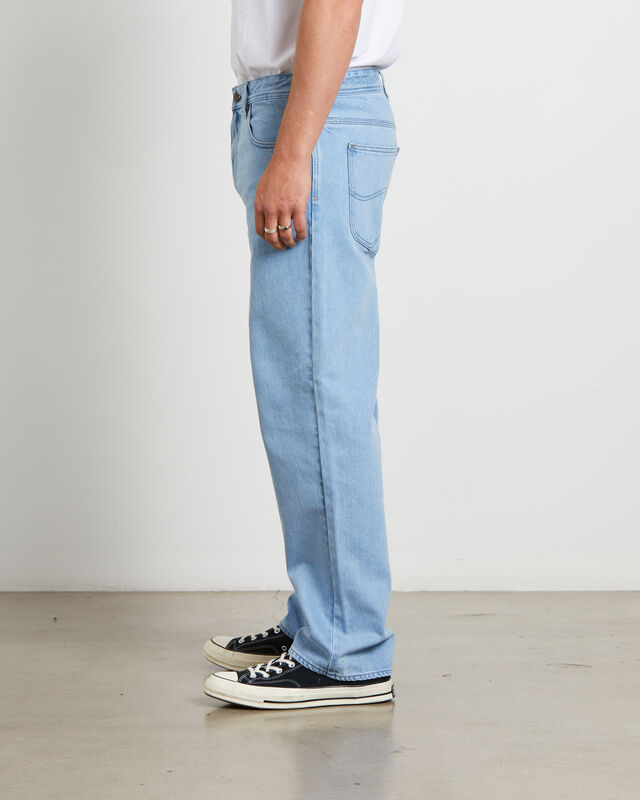 Four Baggy Denim Jeans in Big Step Blue, hi-res image number null