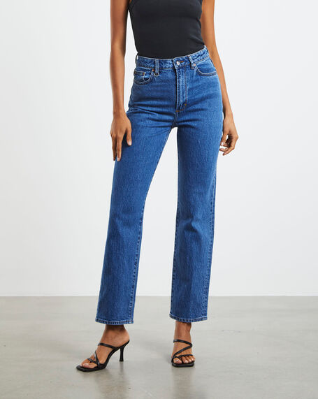 Nico Straight Jeans French Blue