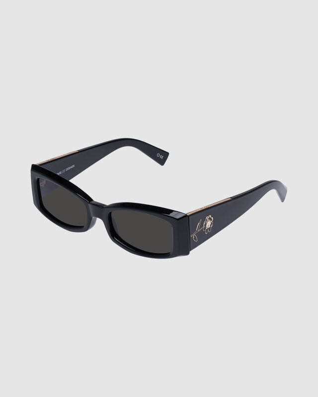 Afends X Le Specs Pretense Sunglasses Black, hi-res image number null