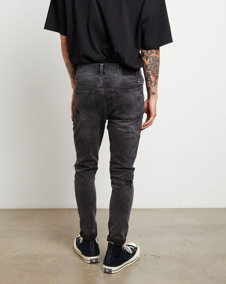 Rifter Skinny Jeans in Washed Out Black