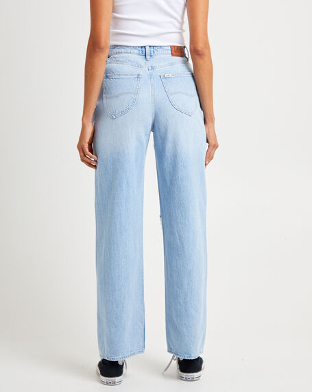 High Baggy Jeans Existential Blue