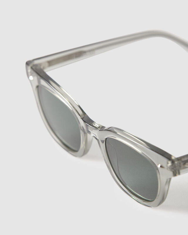 Dylan Smoke Sunglasses Polished Crystal Clear, hi-res image number null