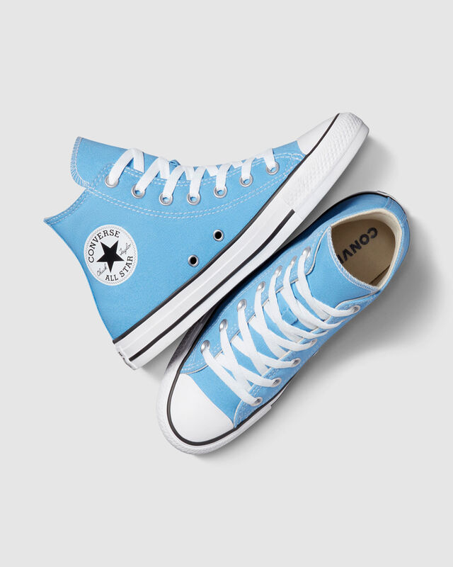 Chuck Taylor All Star Hi Top Sneakers in Light Blue, hi-res image number null