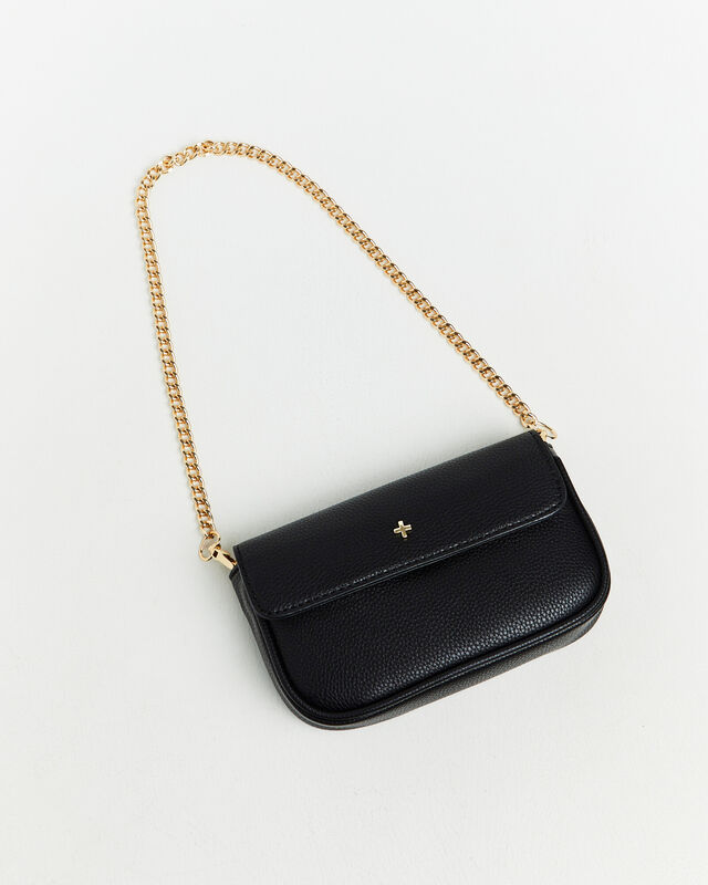 Lucky Crossbody Bag Black/Gold, hi-res image number null