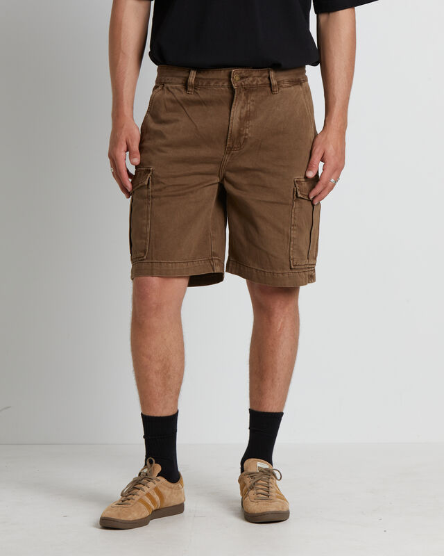 Ezy Trade Cargo Shorts in Brown, hi-res image number null