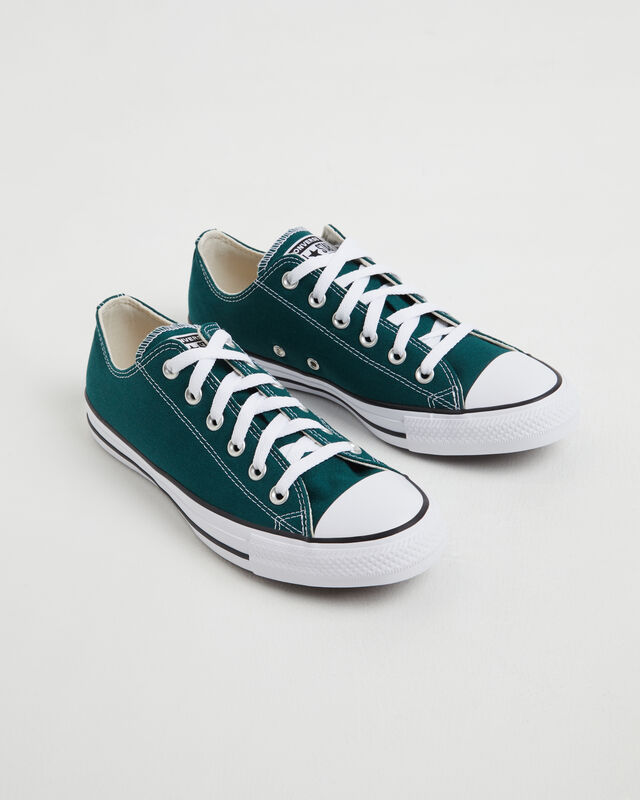Chuck Taylor All Star Ox Sneakers in Dragon Scale Green, hi-res image number null