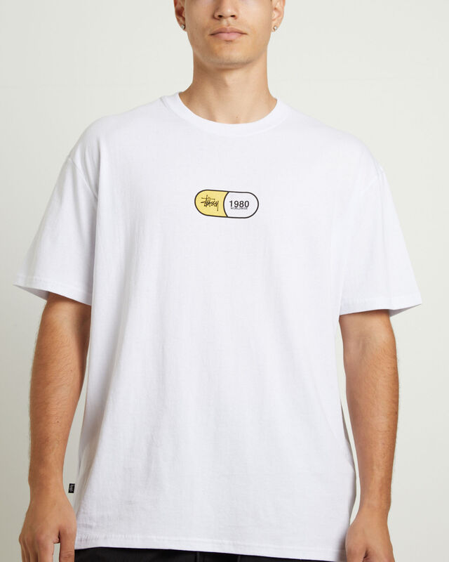 Capsule Short Sleeve T-Shirt in White, hi-res image number null