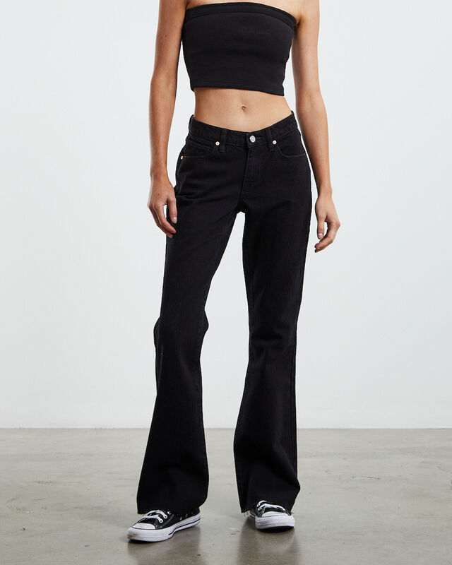 A 99 Low Boot Jeans 90's Black, hi-res image number null