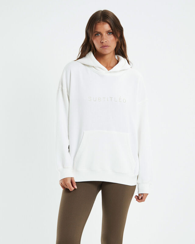 State Oversized Hoodie White, hi-res image number null