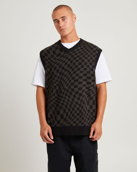 Tripped Out Knitted Vest