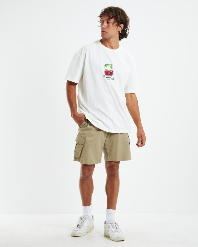 Cherries Short Sleeve T-Shirt White, hi-res image number null