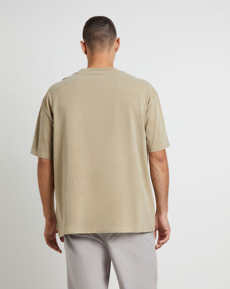 Since Never Short Sleeve T-Shirt in Taupe