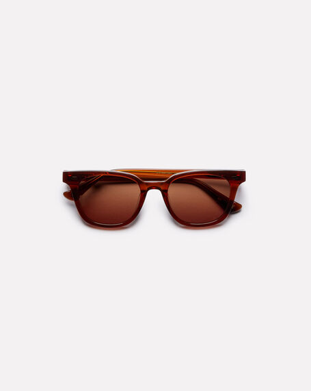 Kino Sunglasses in Maple/Bronze