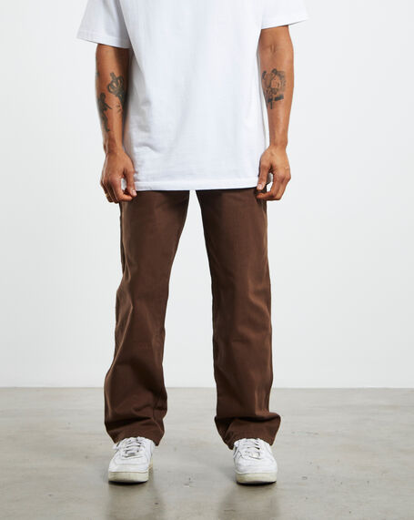 Relaxed Fit Duck Jeans Rinsed Timber